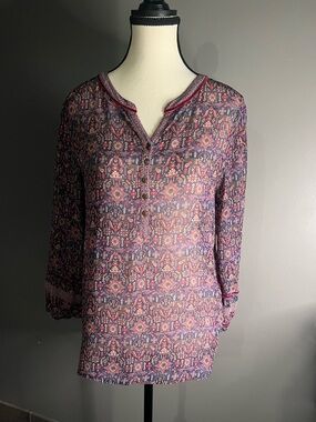 Nile atelier piece par piece boho blouse. Size S. EUC